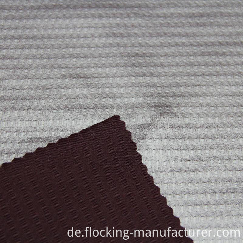 Polyester Jacquard Knitted Fabric with TPU Breathable Coating